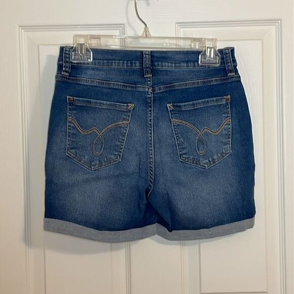 Wallflower Stretch Jean Shorts, 9 - Picture 3 of 4